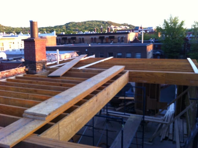 agrandissement maison terasse sur le toit renovation generale 