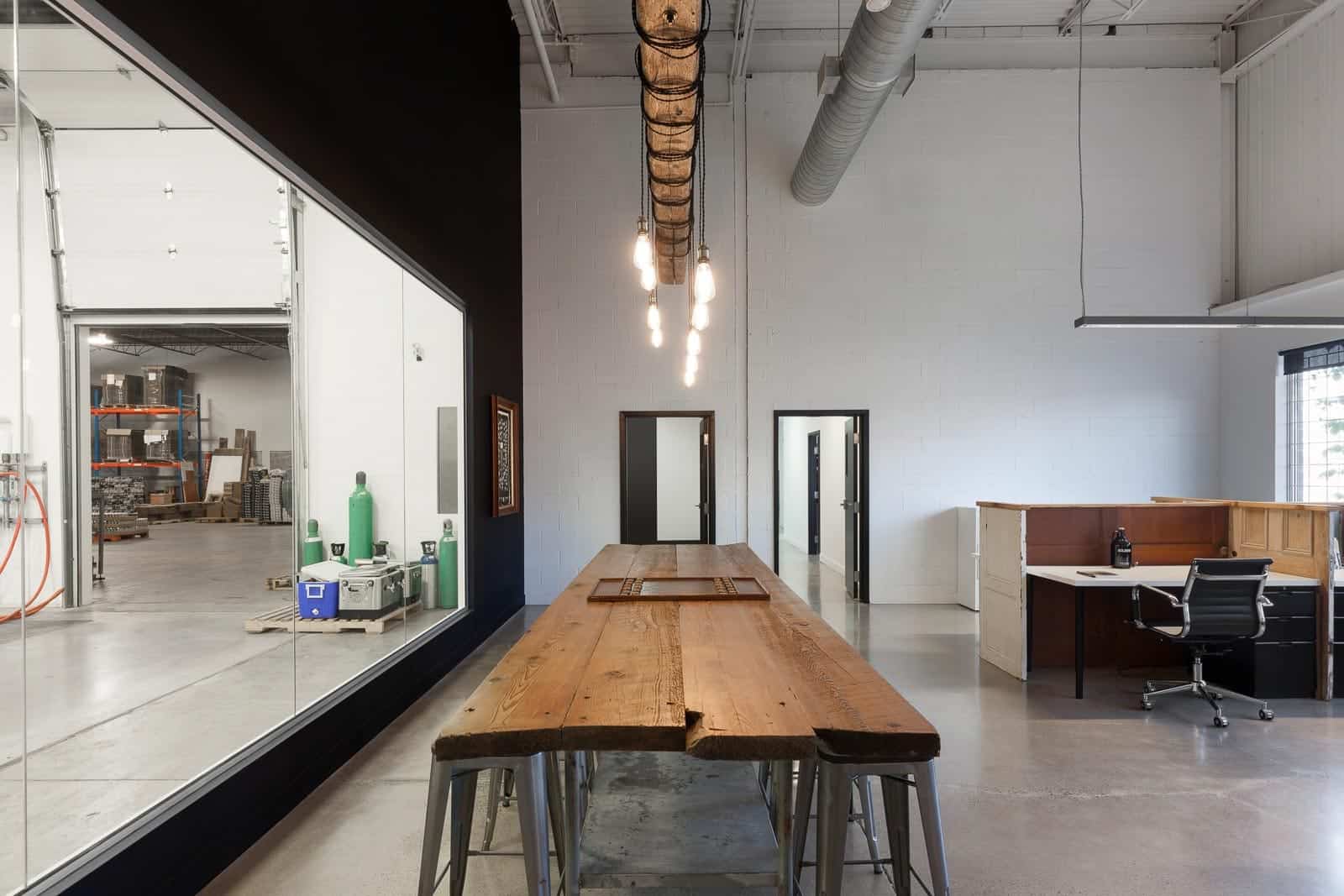 Construction d'une brasserie à Montréal