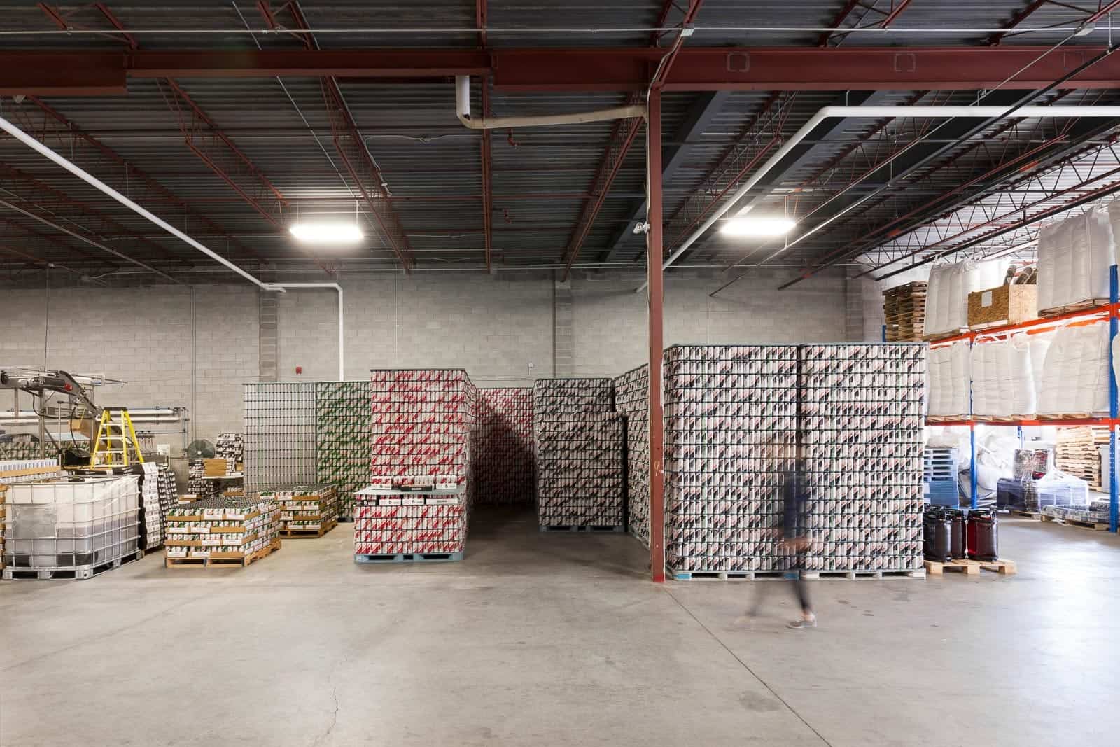 Construction d'une brasserie à Montréal